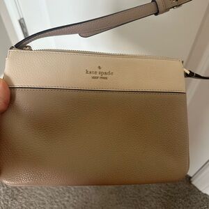 Kate Spade cream crossbody  bag